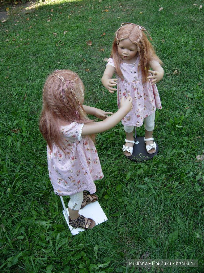 Мои близняшки Нуала и Мава от Аннет Химштедт. Кукла Mava и Nuala Atlantis Annette Himstedt