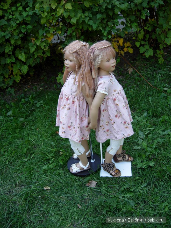 Мои близняшки Нуала и Мава от Аннет Химштедт. Кукла Mava и Nuala Atlantis Annette Himstedt