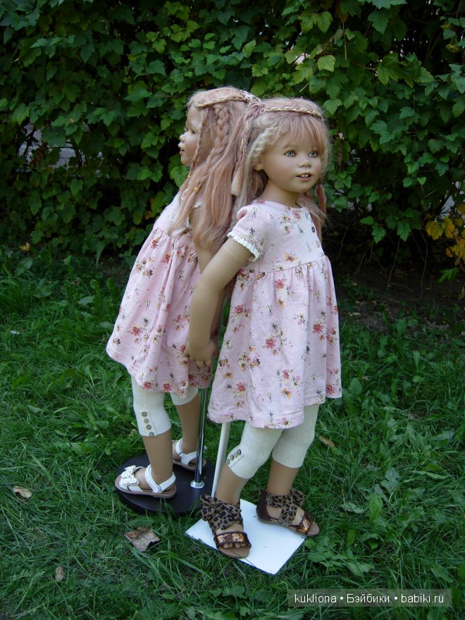 Мои близняшки Нуала и Мава от Аннет Химштедт. Кукла Mava и Nuala Atlantis Annette Himstedt