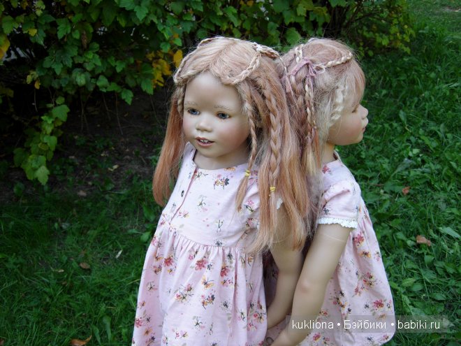 Мои близняшки Нуала и Мава от Аннет Химштедт. Кукла Mava и Nuala Atlantis Annette Himstedt