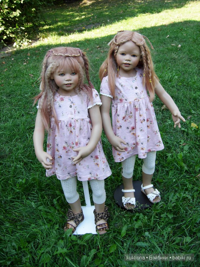 Мои близняшки Нуала и Мава от Аннет Химштедт. Кукла Mava и Nuala Atlantis Annette Himstedt