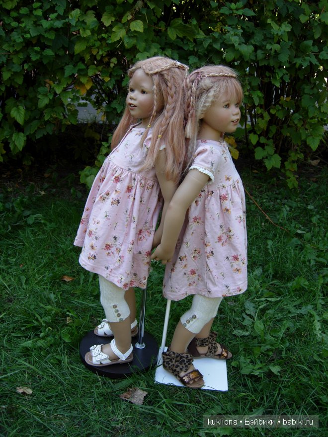 Мои близняшки Нуала и Мава от Аннет Химштедт. Кукла Mava и Nuala Atlantis Annette Himstedt