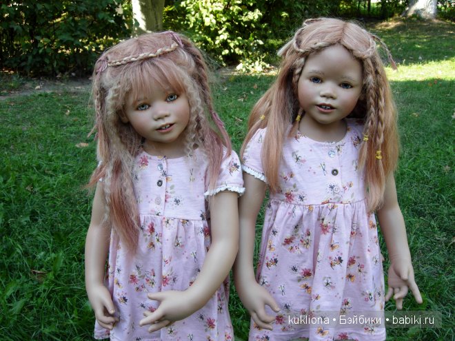 Мои близняшки Нуала и Мава от Аннет Химштедт. Кукла Mava и Nuala Atlantis Annette Himstedt (фото 7)