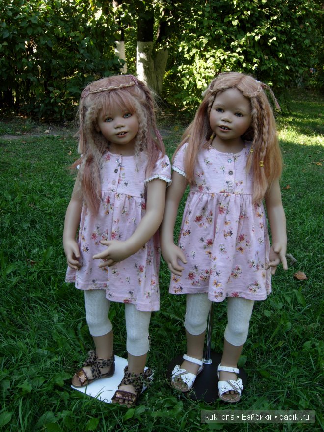 Мои близняшки Нуала и Мава от Аннет Химштедт. Кукла Mava и Nuala Atlantis Annette Himstedt (фото 9)
