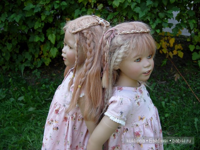 Мои близняшки Нуала и Мава от Аннет Химштедт. Кукла Mava и Nuala Atlantis Annette Himstedt