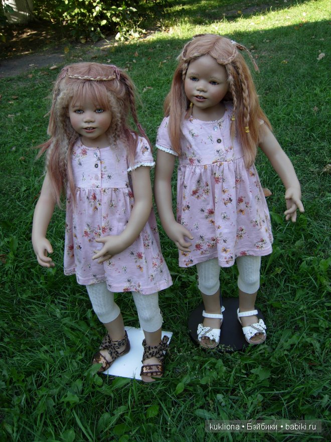 Мои близняшки Нуала и Мава от Аннет Химштедт. Кукла Mava и Nuala Atlantis Annette Himstedt