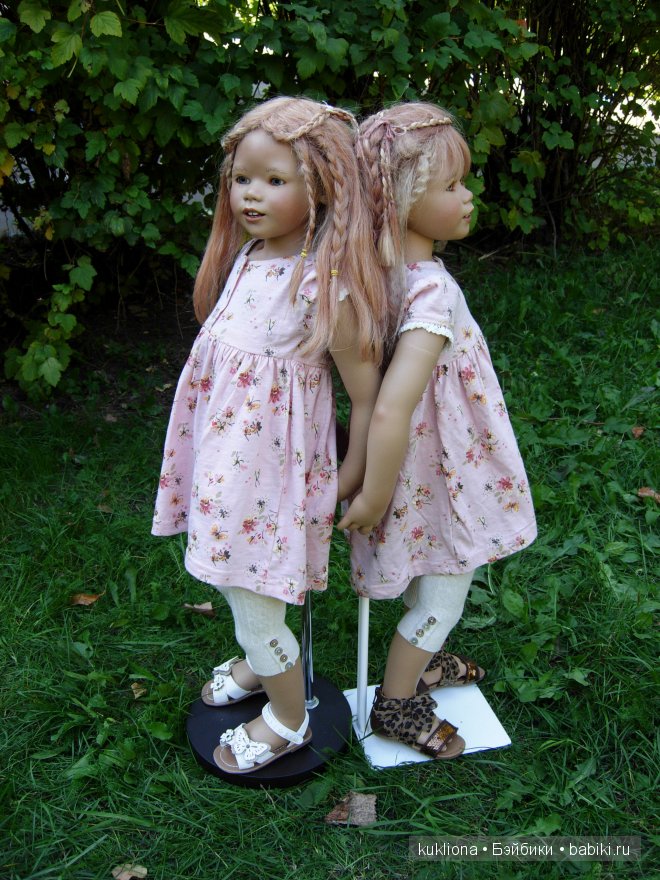 Мои близняшки Нуала и Мава от Аннет Химштедт. Кукла Mava и Nuala Atlantis Annette Himstedt
