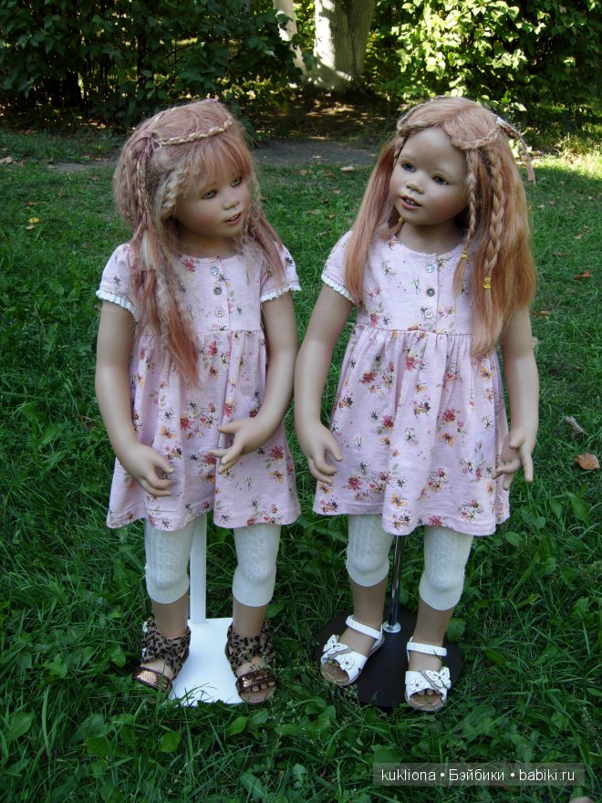 Мои близняшки Нуала и Мава от Аннет Химштедт. Кукла Mava и Nuala Atlantis Annette Himstedt (фото 10)