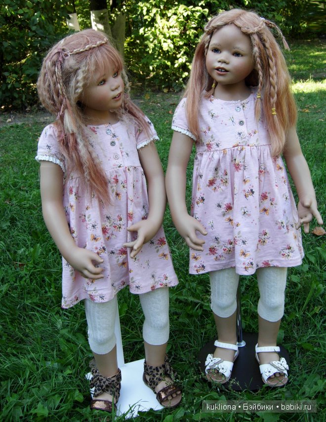 Мои близняшки Нуала и Мава от Аннет Химштедт. Кукла Mava и Nuala Atlantis Annette Himstedt