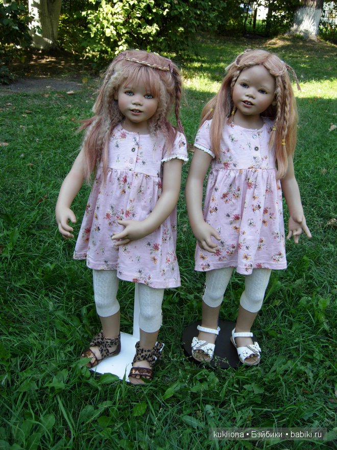 Мои близняшки Нуала и Мава от Аннет Химштедт. Кукла Mava и Nuala Atlantis Annette Himstedt
