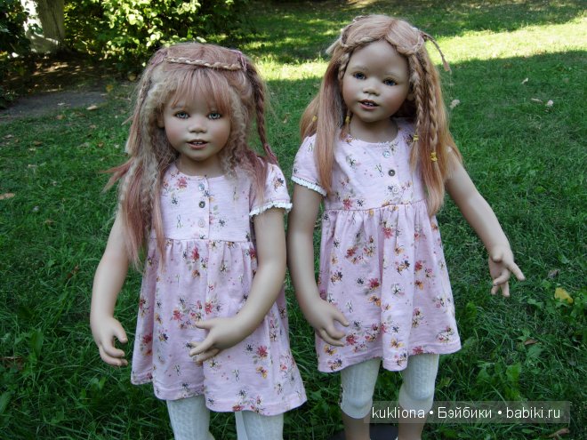 Мои близняшки Нуала и Мава от Аннет Химштедт. Кукла Mava и Nuala Atlantis Annette Himstedt
