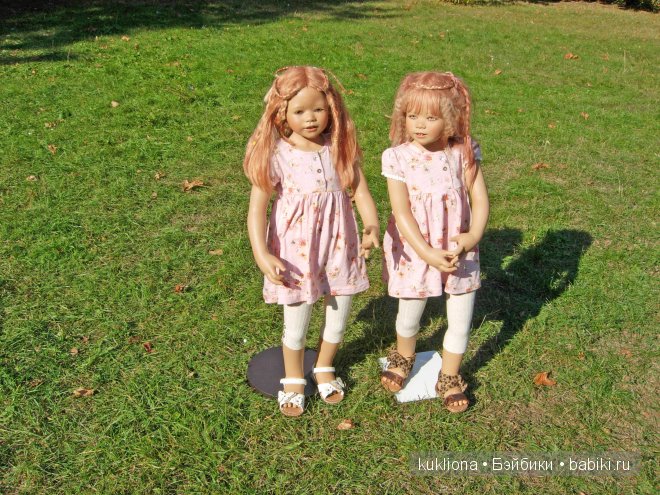 Мои близняшки Нуала и Мава от Аннет Химштедт. Кукла Mava и Nuala Atlantis Annette Himstedt