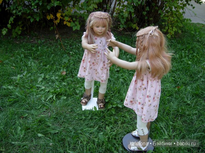Мои близняшки Нуала и Мава от Аннет Химштедт. Кукла Mava и Nuala Atlantis Annette Himstedt