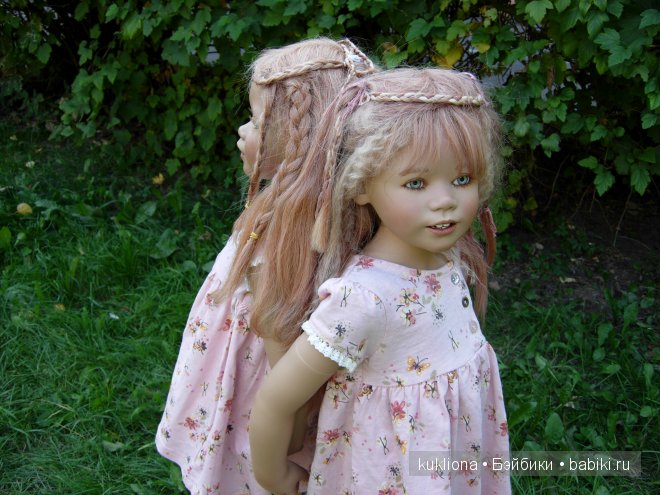 Мои близняшки Нуала и Мава от Аннет Химштедт. Кукла Mava и Nuala Atlantis Annette Himstedt