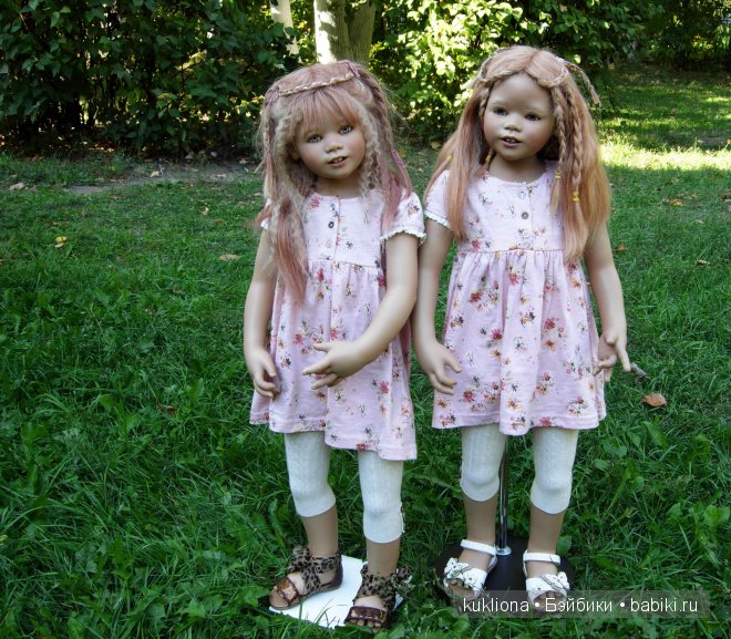 Мои близняшки Нуала и Мава от Аннет Химштедт. Кукла Mava и Nuala Atlantis Annette Himstedt