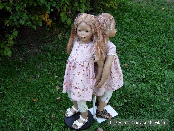 Мои близняшки Нуала и Мава от Аннет Химштедт. Кукла Mava и Nuala Atlantis Annette Himstedt