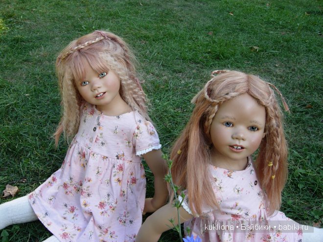 Утомленные солнцем! Близняшки Нуала и Мава от Аннет Химштедт. Куклы Mava и Nuala Atlantis Annette Himstedt