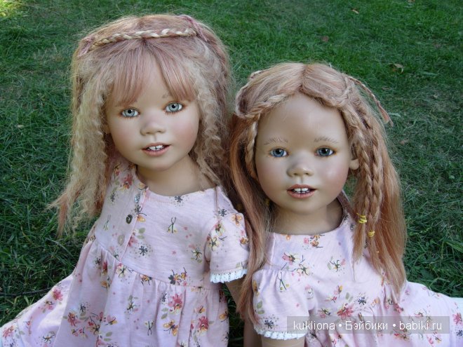 Утомленные солнцем! Близняшки Нуала и Мава от Аннет Химштедт. Куклы Mava и Nuala Atlantis Annette Himstedt