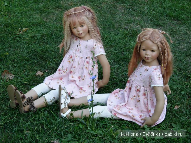 Утомленные солнцем! Близняшки Нуала и Мава от Аннет Химштедт. Куклы Mava и Nuala Atlantis Annette Himstedt
