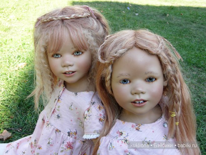 Утомленные солнцем! Близняшки Нуала и Мава от Аннет Химштедт. Куклы Mava и Nuala Atlantis Annette Himstedt