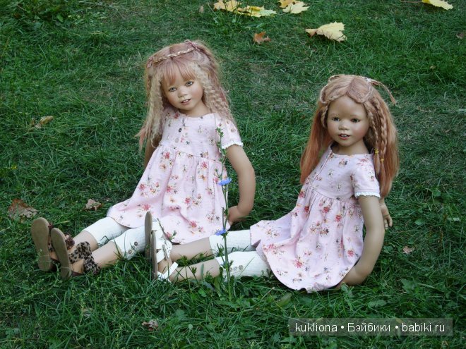 Утомленные солнцем! Близняшки Нуала и Мава от Аннет Химштедт. Куклы Mava и Nuala Atlantis Annette Himstedt (фото 10)