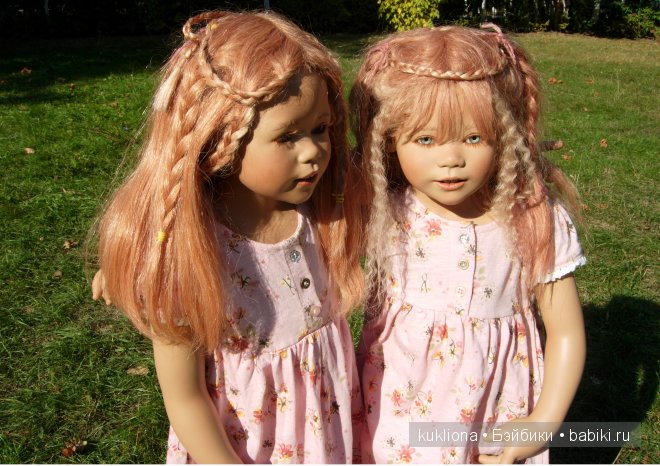 Утомленные солнцем! Близняшки Нуала и Мава от Аннет Химштедт. Куклы Mava и Nuala Atlantis Annette Himstedt (фото 4)