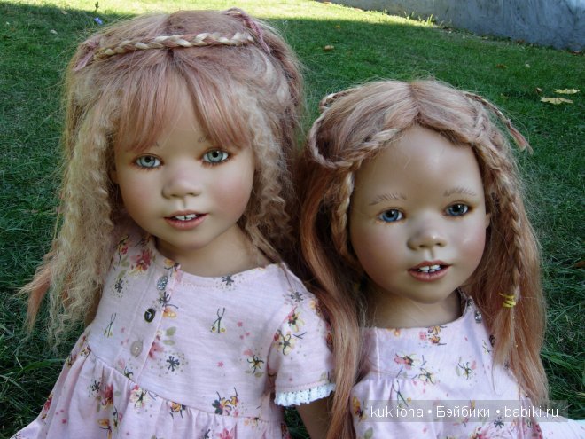 Утомленные солнцем! Близняшки Нуала и Мава от Аннет Химштедт. Куклы Mava и Nuala Atlantis Annette Himstedt