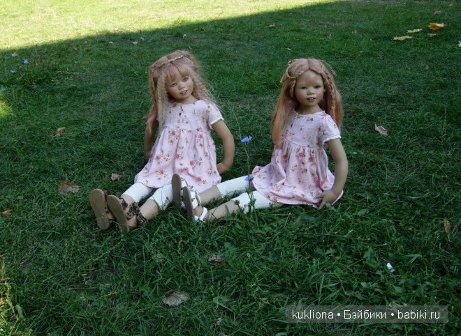 Утомленные солнцем! Близняшки Нуала и Мава от Аннет Химштедт. Куклы Mava и Nuala Atlantis Annette Himstedt