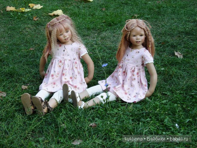 Утомленные солнцем! Близняшки Нуала и Мава от Аннет Химштедт. Куклы Mava и Nuala Atlantis Annette Himstedt