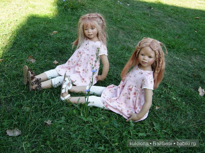 Утомленные солнцем! Близняшки Нуала и Мава от Аннет Химштедт. Куклы Mava и Nuala Atlantis Annette Himstedt