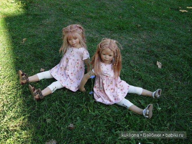 Утомленные солнцем! Близняшки Нуала и Мава от Аннет Химштедт. Куклы Mava и Nuala Atlantis Annette Himstedt