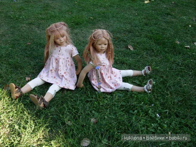 Утомленные солнцем! Близняшки Нуала и Мава от Аннет Химштедт. Куклы Mava и Nuala Atlantis Annette Himstedt
