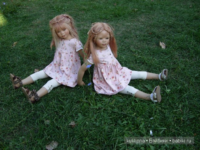 Утомленные солнцем! Близняшки Нуала и Мава от Аннет Химштедт. Куклы Mava и Nuala Atlantis Annette Himstedt