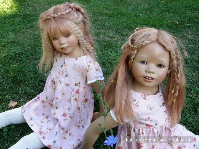 Утомленные солнцем! Близняшки Нуала и Мава от Аннет Химштедт. Куклы Mava и Nuala Atlantis Annette Himstedt