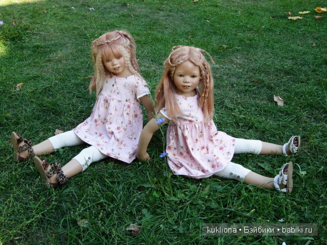 Утомленные солнцем! Близняшки Нуала и Мава от Аннет Химштедт. Куклы Mava и Nuala Atlantis Annette Himstedt