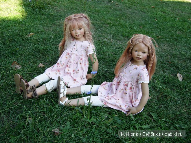 Утомленные солнцем! Близняшки Нуала и Мава от Аннет Химштедт. Куклы Mava и Nuala Atlantis Annette Himstedt