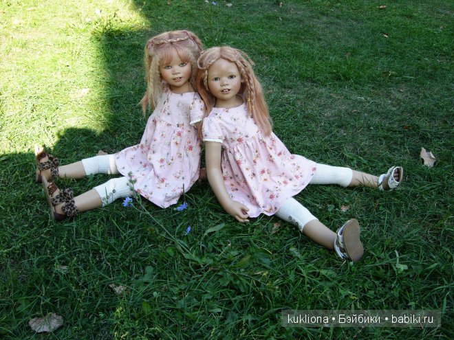 Утомленные солнцем! Близняшки Нуала и Мава от Аннет Химштедт. Куклы Mava и Nuala Atlantis Annette Himstedt
