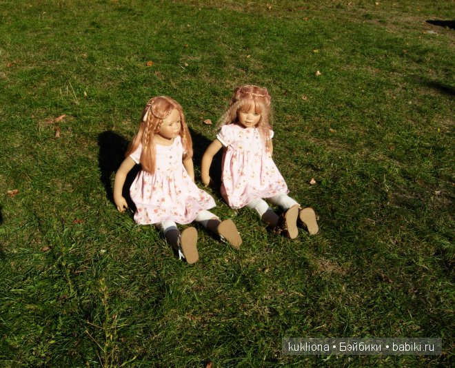 Утомленные солнцем! Близняшки Нуала и Мава от Аннет Химштедт. Куклы Mava и Nuala Atlantis Annette Himstedt (фото 5)