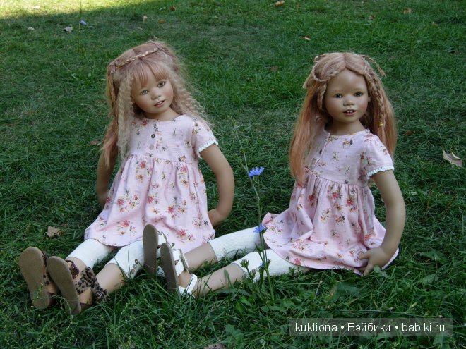 Утомленные солнцем! Близняшки Нуала и Мава от Аннет Химштедт. Куклы Mava и Nuala Atlantis Annette Himstedt