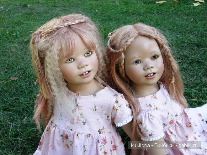 Утомленные солнцем! Близняшки Нуала и Мава от Аннет Химштедт. Куклы Mava и Nuala Atlantis Annette Himstedt