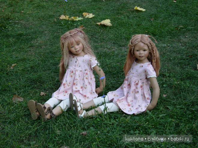 Утомленные солнцем! Близняшки Нуала и Мава от Аннет Химштедт. Куклы Mava и Nuala Atlantis Annette Himstedt