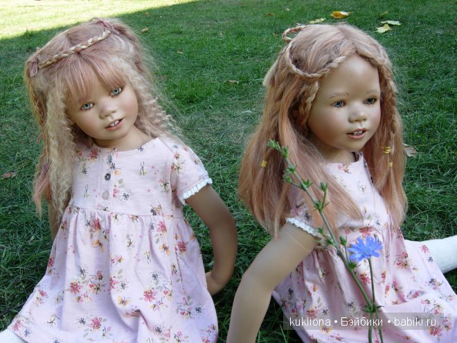 Утомленные солнцем! Близняшки Нуала и Мава от Аннет Химштедт. Куклы Mava и Nuala Atlantis Annette Himstedt