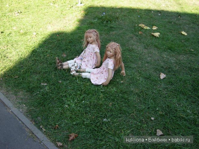 Утомленные солнцем! Близняшки Нуала и Мава от Аннет Химштедт. Куклы Mava и Nuala Atlantis Annette Himstedt (фото 9)