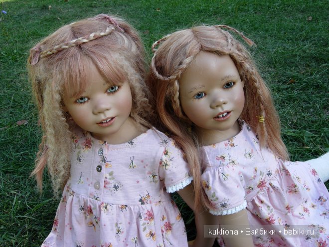 Утомленные солнцем! Близняшки Нуала и Мава от Аннет Химштедт. Куклы Mava и Nuala Atlantis Annette Himstedt