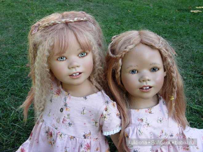 Утомленные солнцем! Близняшки Нуала и Мава от Аннет Химштедт. Куклы Mava и Nuala Atlantis Annette Himstedt