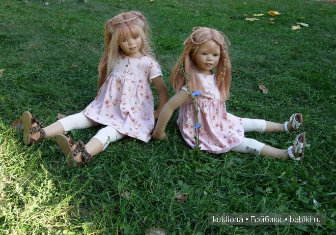 Утомленные солнцем! Близняшки Нуала и Мава от Аннет Химштедт. Куклы Mava и Nuala Atlantis Annette Himstedt