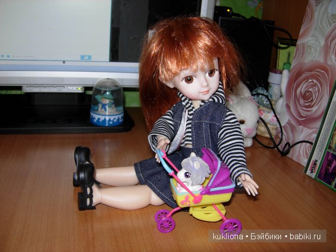 Аурелия осваивается дома.Кукла Звездочка Baby girl | Бэйбики Аурелия осваивается дома.Кукла Звездочка Baby girl