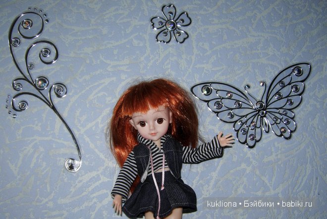 Аурелия осваивается дома.Кукла Звездочка Baby girl | Бэйбики Аурелия осваивается дома.Кукла Звездочка Baby girl (фото 8)