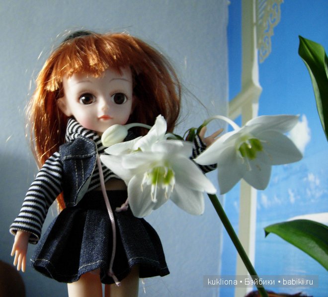 Аурелия осваивается дома.Кукла Звездочка Baby girl | Бэйбики Аурелия осваивается дома.Кукла Звездочка Baby girl (фото 10)