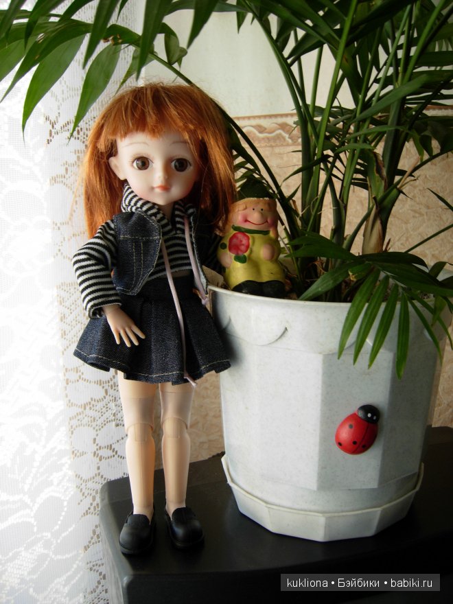 Аурелия осваивается дома.Кукла Звездочка Baby girl | Бэйбики Аурелия осваивается дома.Кукла Звездочка Baby girl (фото 6)